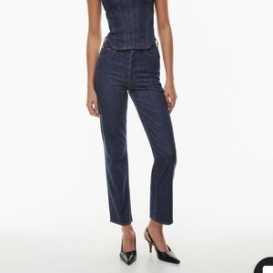 Aritzia Denim Forum Yoko High Rise Slim Jeans size 25